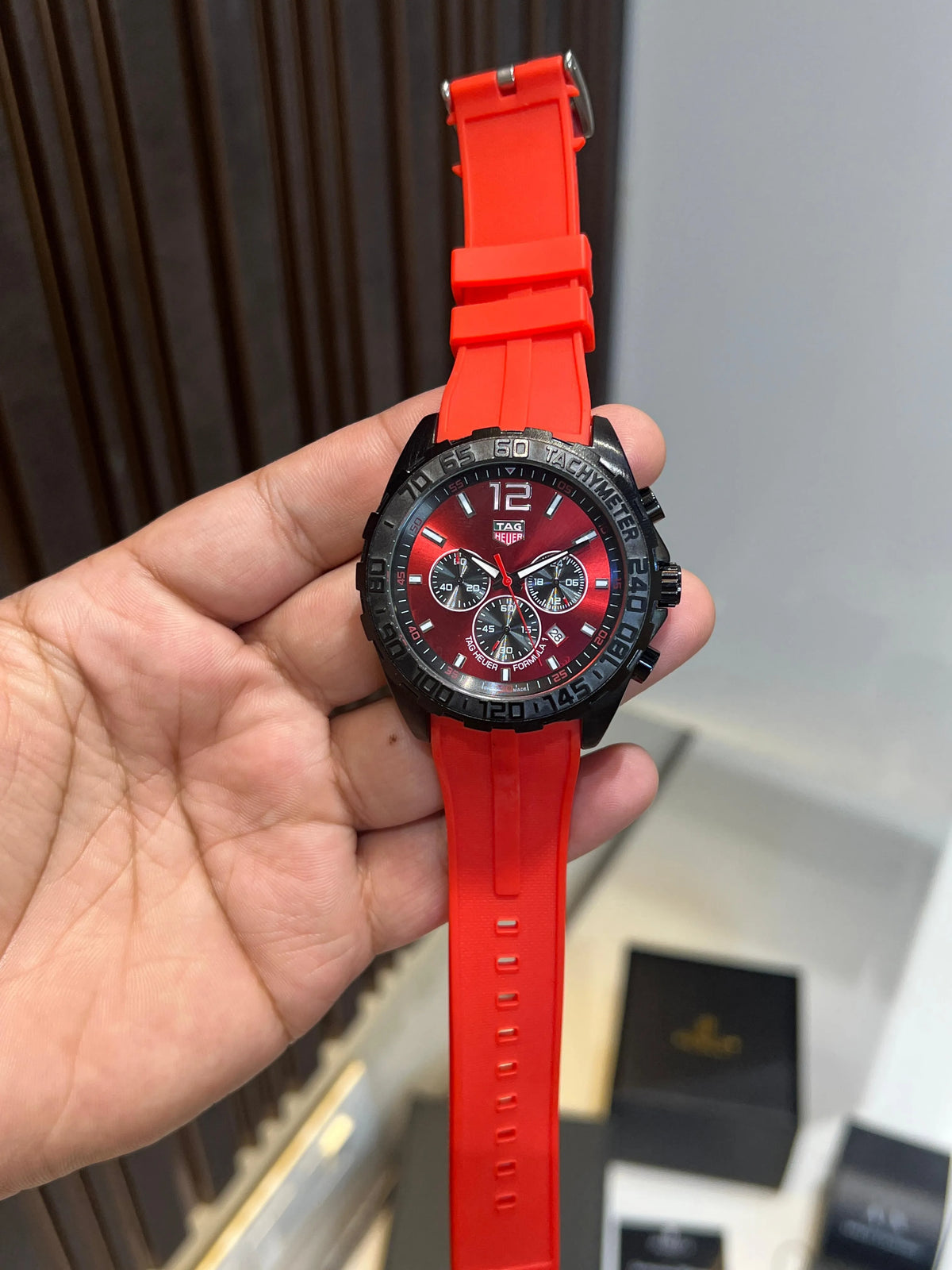 Premium Chronograph Men's Watch – Fully Working Design