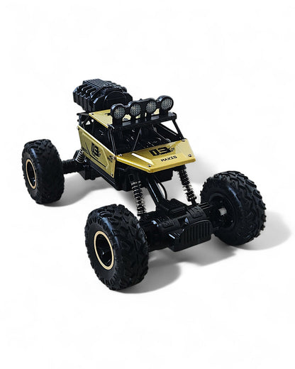 Rock Crawler 1:16 RC Car – Metal Body with LED Lights