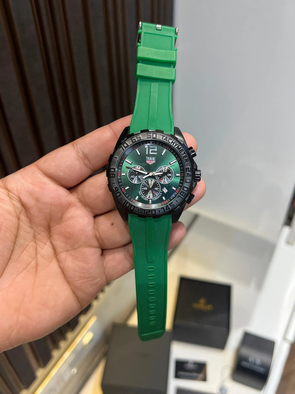 Premium Chronograph Men's Watch – Fully Working Design