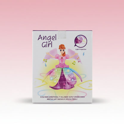 Angel Girl 3+ Spinning Doll – Lights & Music, Educational, Boosts Auditory & Hands-On Skills