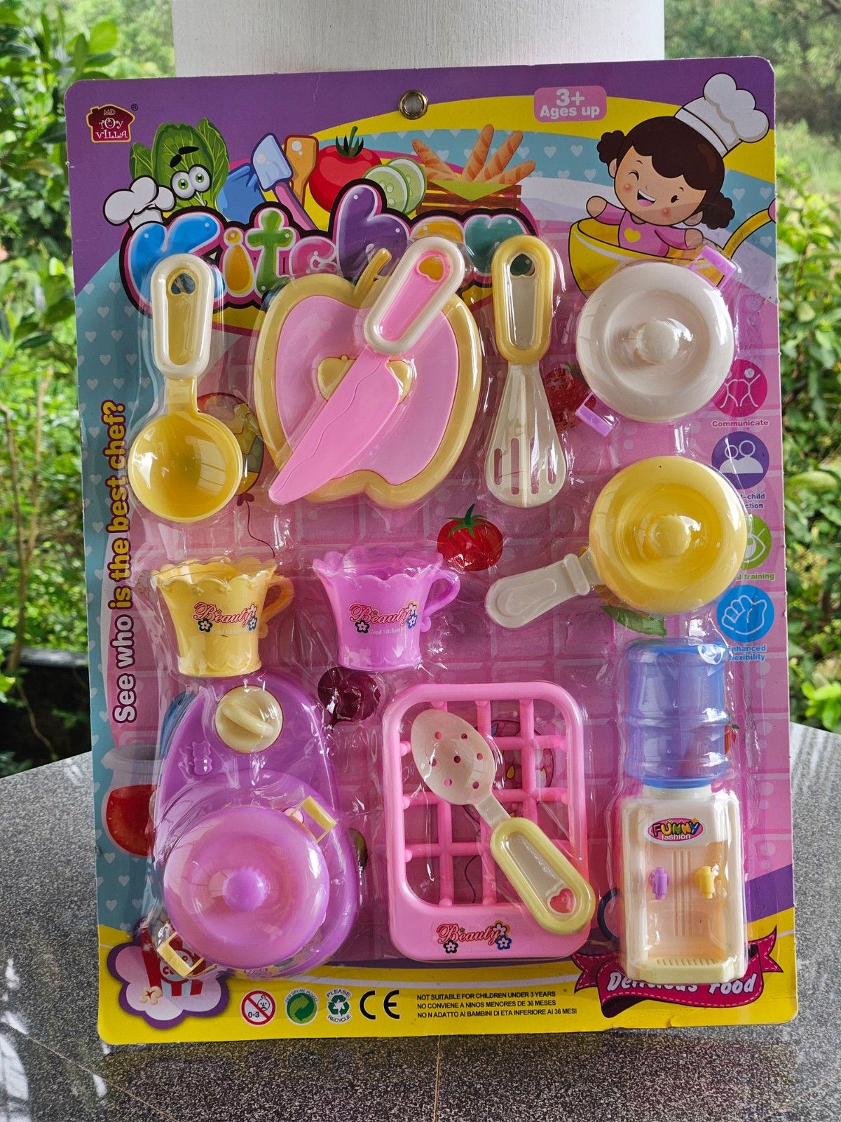 6-in-1 Deluxe Kids Pretend Play Set – Kitchen, Doctor & Tool Combo