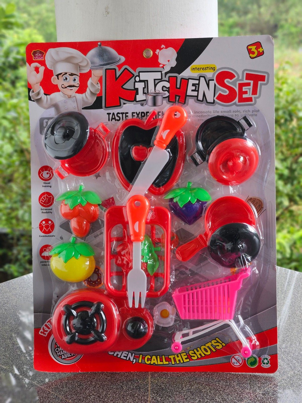 6-in-1 Deluxe Kids Pretend Play Set – Kitchen, Doctor & Tool Combo
