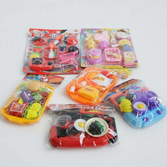 6-in-1 Deluxe Kids Pretend Play Set – Kitchen, Doctor & Tool Combo