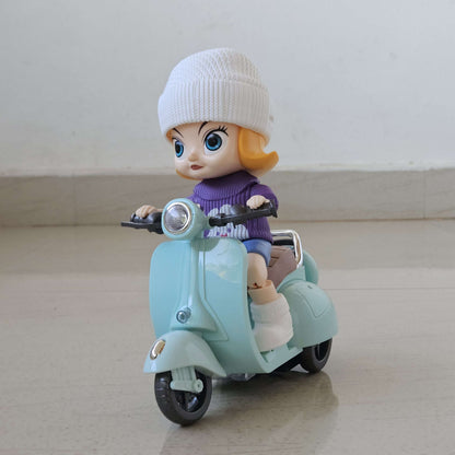 Motor Tide Flow Scooter Rider Toy with Light & Music (3+)