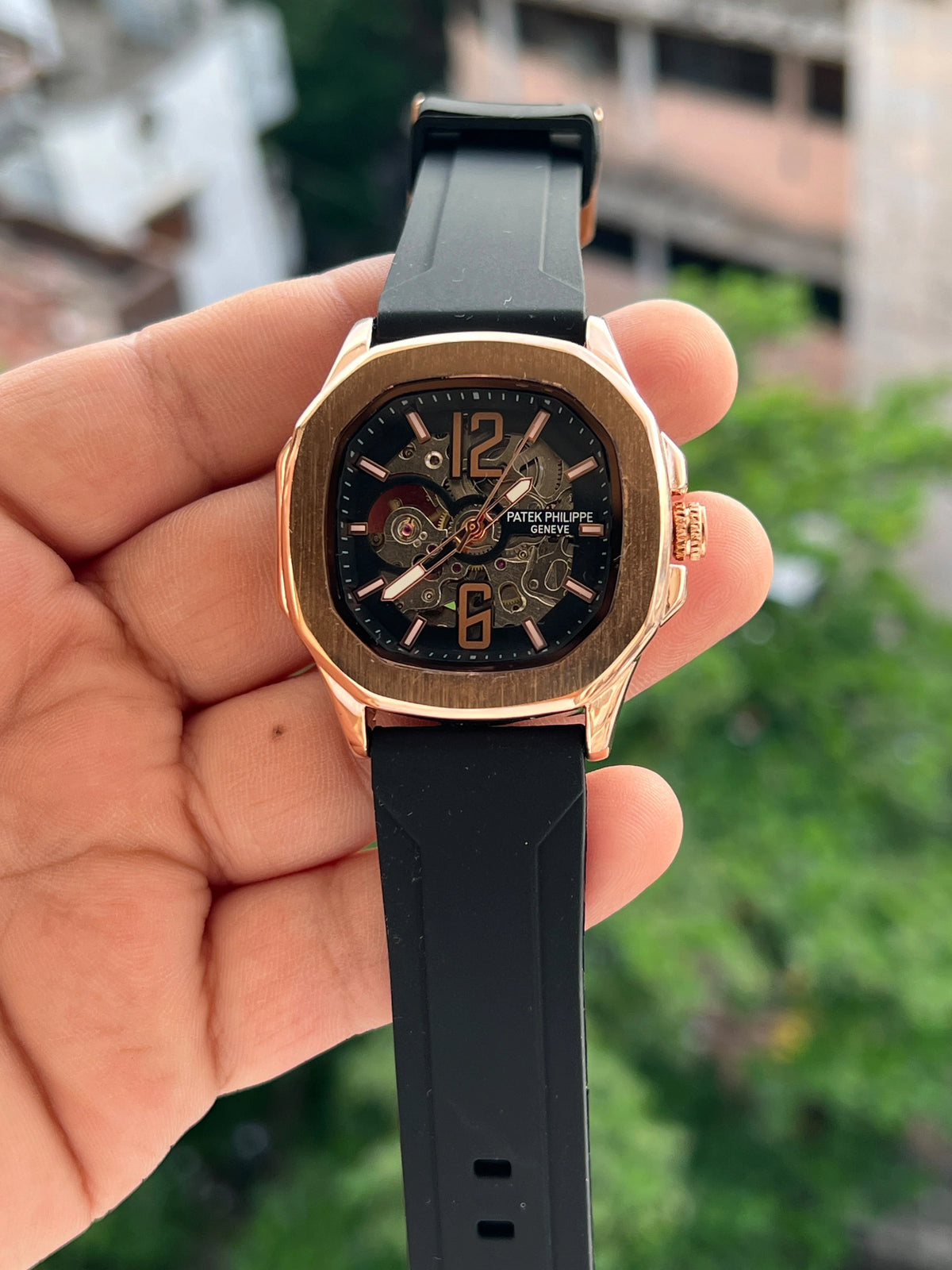 Luxury Automatic Skeleton Watch for Men – Premium Design