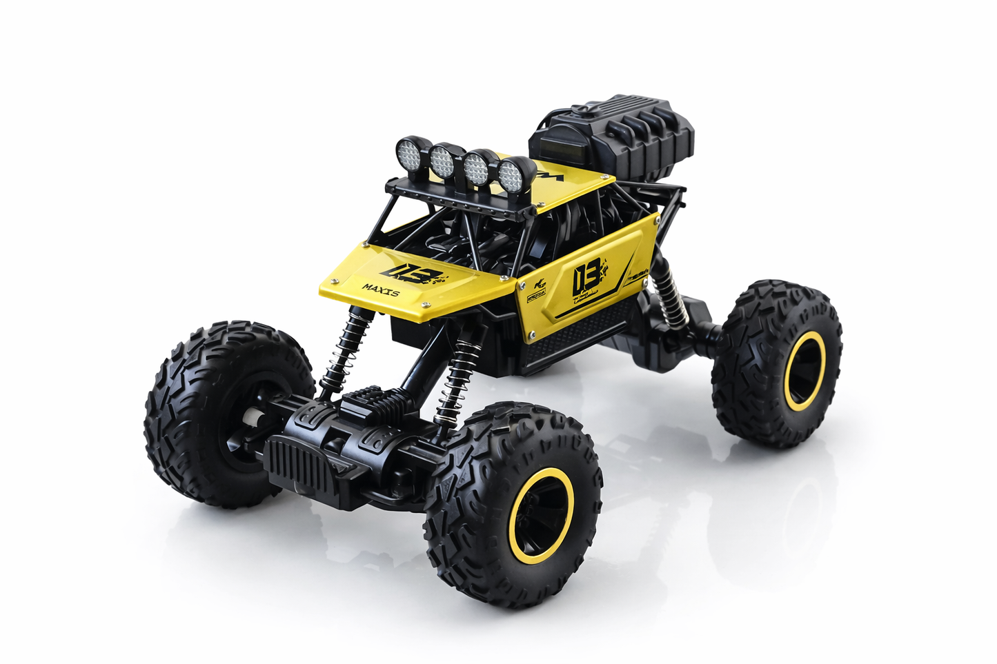 Rock Crawler 1:16 RC Car – Metal Body with LED Lights