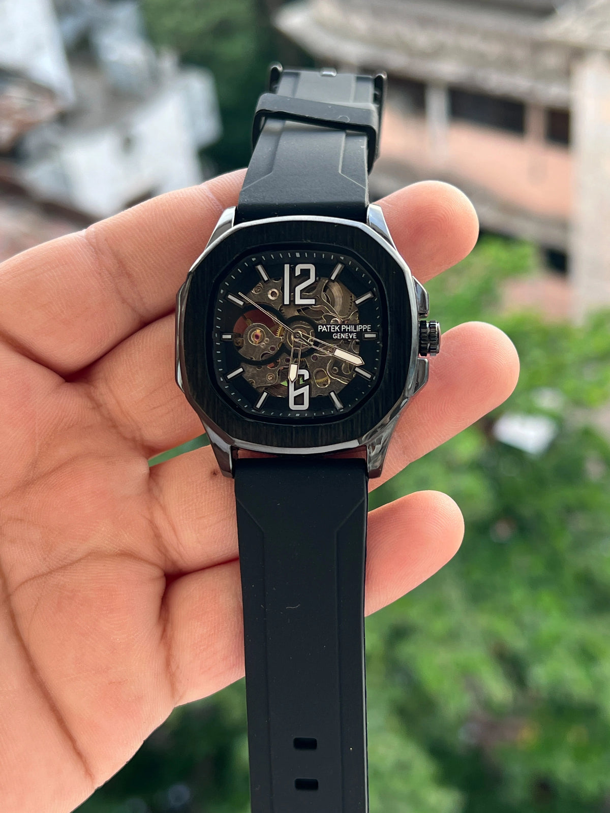 Luxury Automatic Skeleton Watch for Men – Premium Design