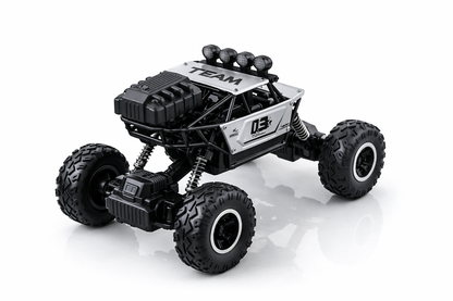 Rock Crawler 1:16 RC Car – Metal Body with LED Lights