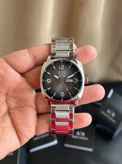 Modern Classic Watch with Day & Date Display