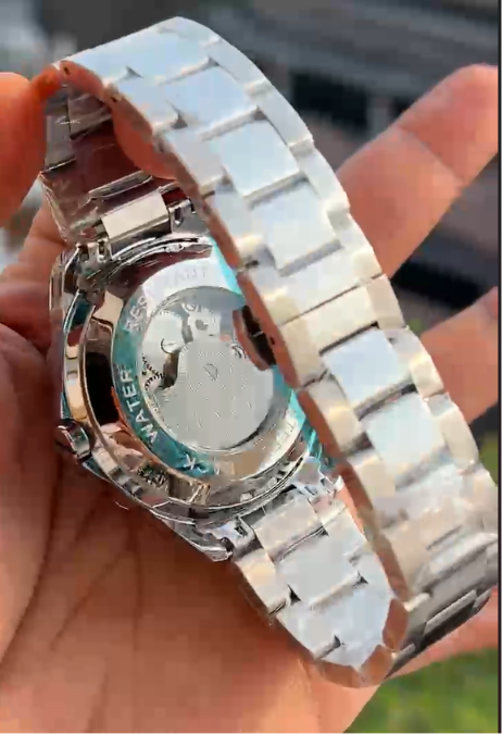 Premium Skeleton Analog Watch for Men | Stainless Steel Strap | Luxury Automatic-Style Design