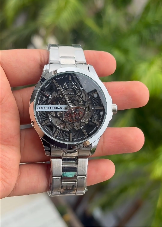 Executive Automatic Mechanical Watch – Skeleton Display