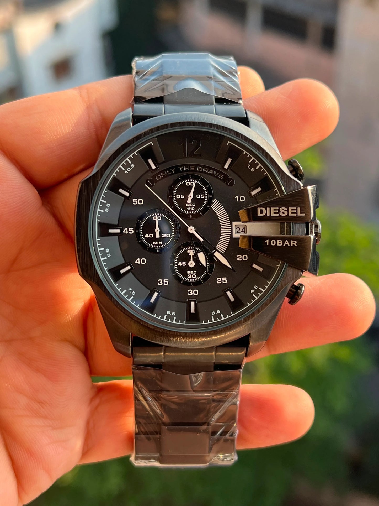 Premium Designer Chronograph Style Analog Watch for Men | Stainless Steel Strap | Luxury Look