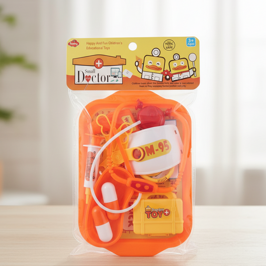 Small Doctor Pretend Play Medical Kit for Kids (Ages 3+)