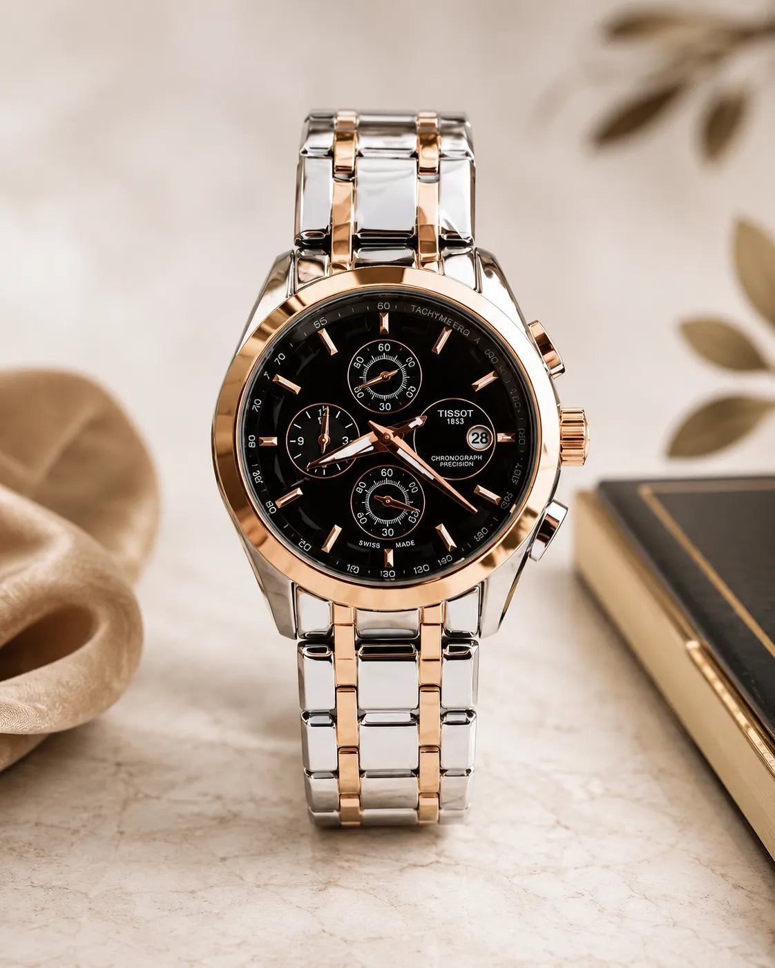 Elite Chronograph Style Timepiece for Men