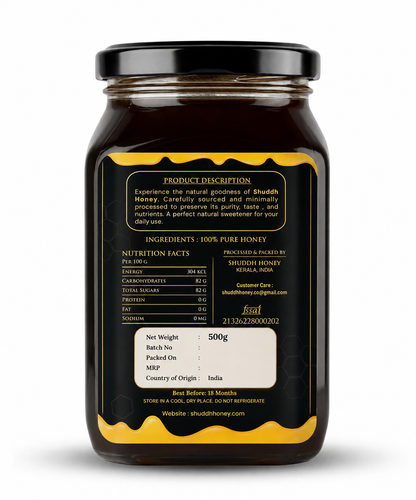 Raw Wild Honey – Pure Forest Gold