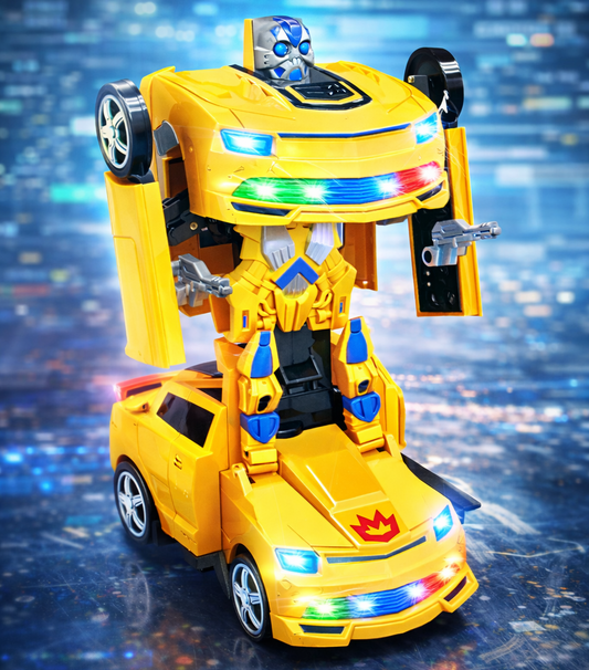 Transforming Sports Car Robot Toy