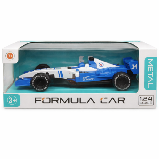 Formula Racing Car Toy for Kids – High-Speed Push & Go Model | Durable Sports Car Toy (3+)