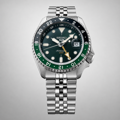 GMT Watch for Men – Luxury Travel Timepiece