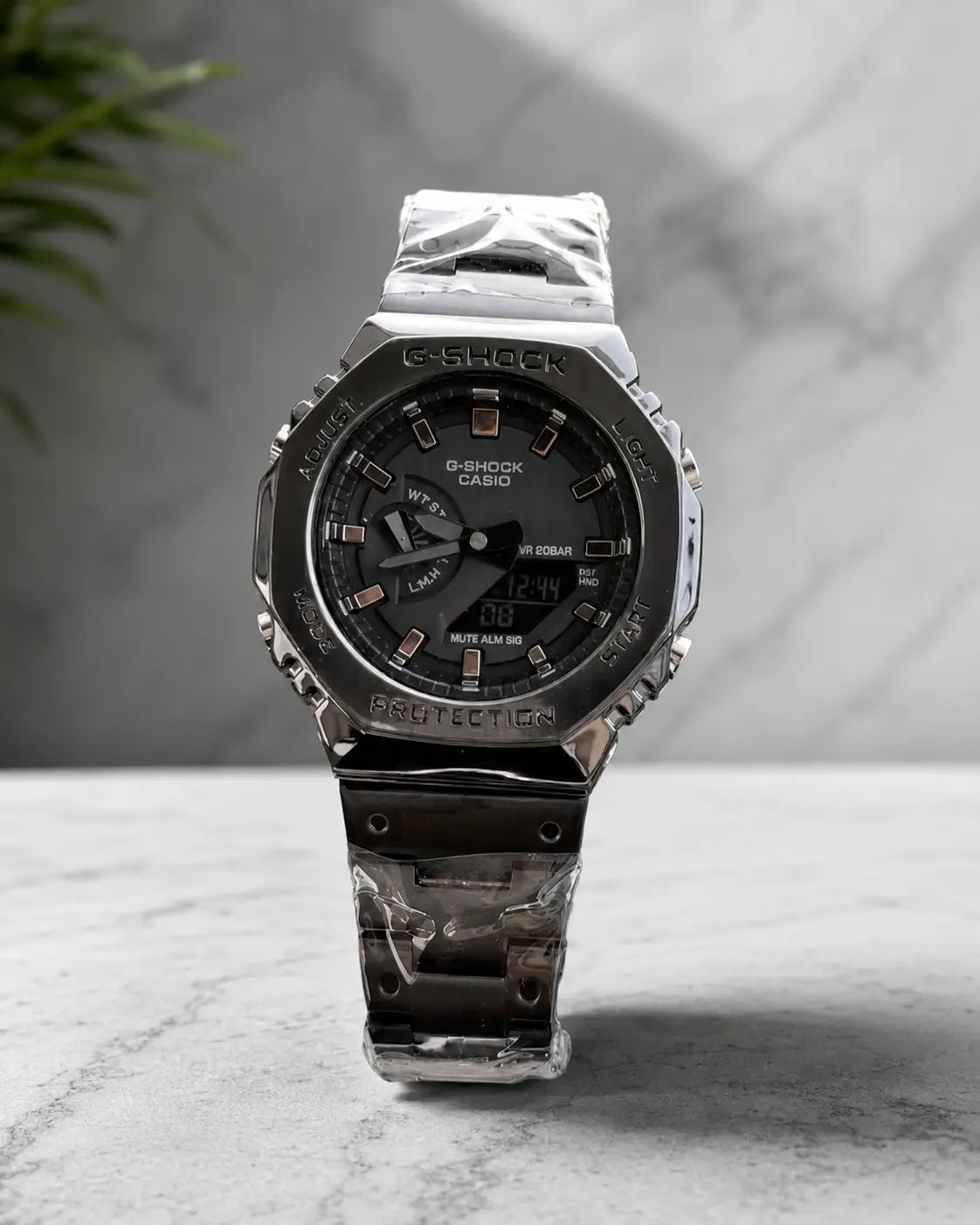 Premium Analog-Digital Stainless Steel Watch for Men