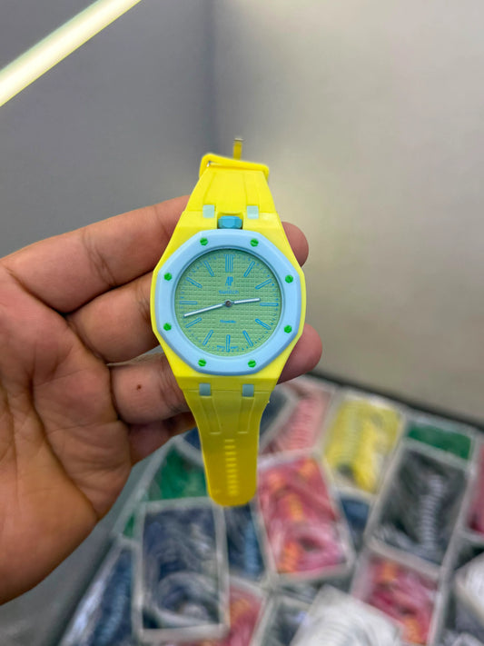 AP-Inspired Premium Silicone Analog Watch | Stylish Casual Watch for Men & Women