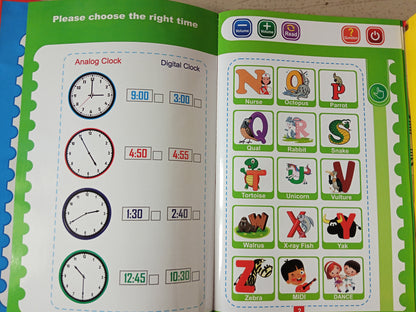 Interactive Intelligent Learning Book for Kids – Educational Sound Book - Prepaid only