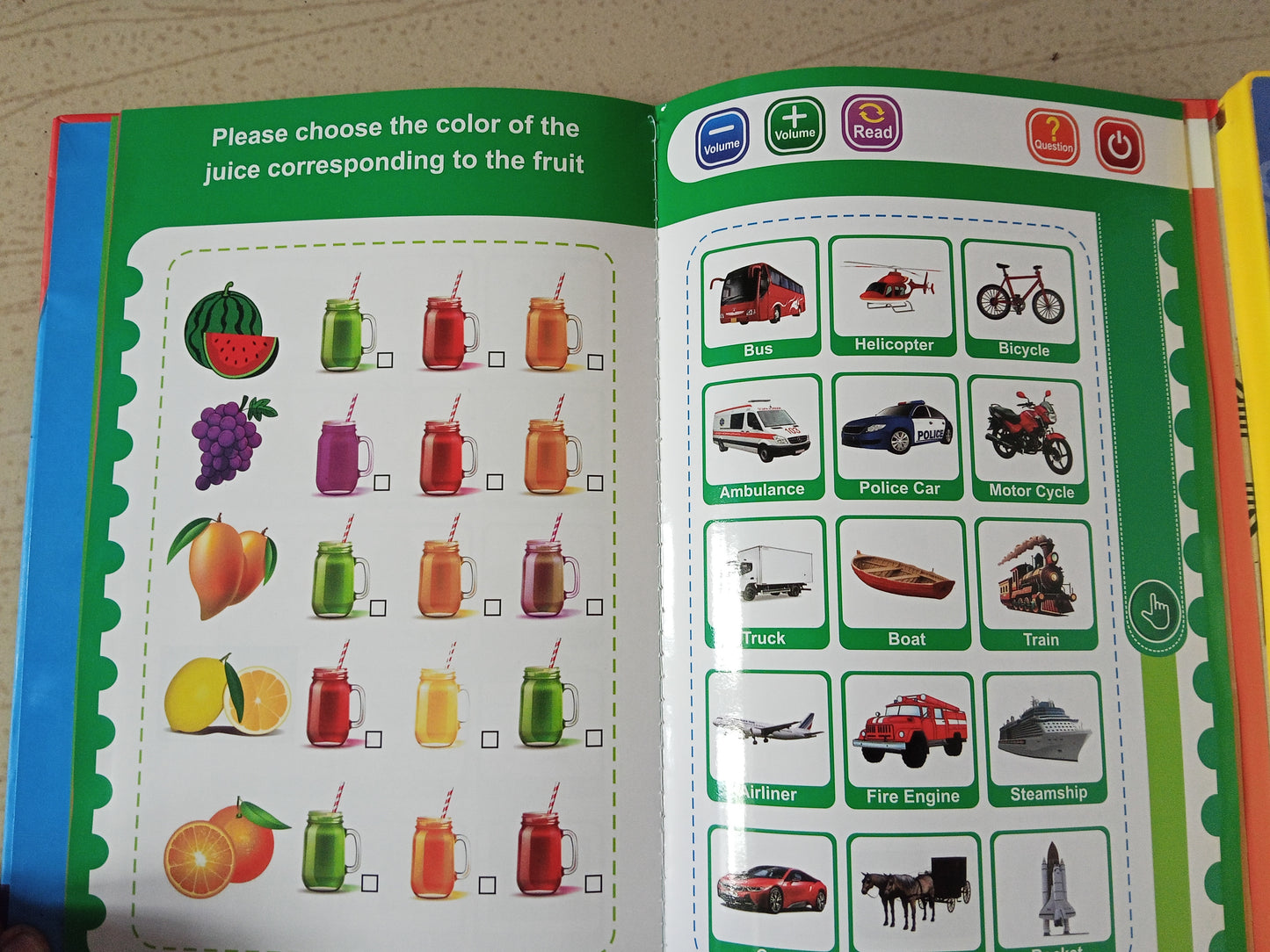 Interactive Intelligent Learning Book for Kids – Educational Sound Book - Prepaid only