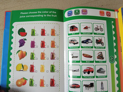 Interactive Intelligent Learning Book for Kids – Educational Sound Book - Prepaid only
