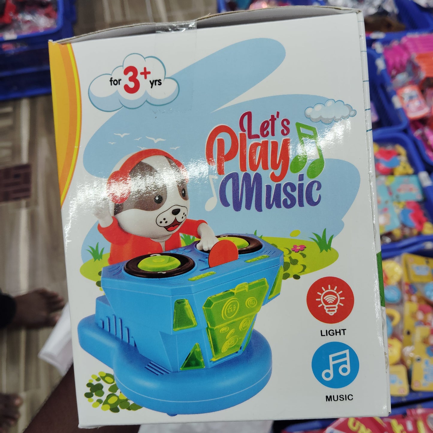DJ Music Piggy Bank for Kids – Light & Sound Coin Bank Toy (3+)
