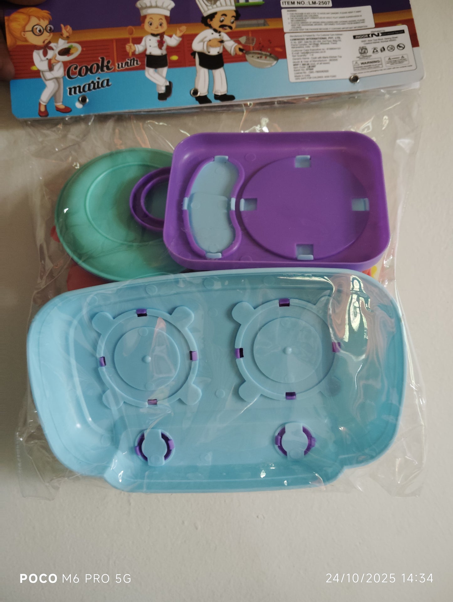 Mini Chef Kitchen Accessories - Pots, Pans & Food Set - Prepaid only