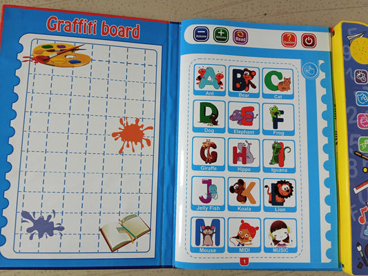 Interactive Intelligent Learning Book for Kids – Educational Sound Book - Prepaid only