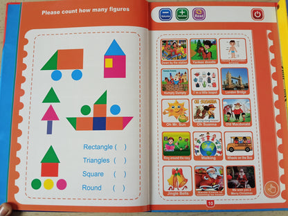 Interactive Intelligent Learning Book for Kids – Educational Sound Book - Prepaid only
