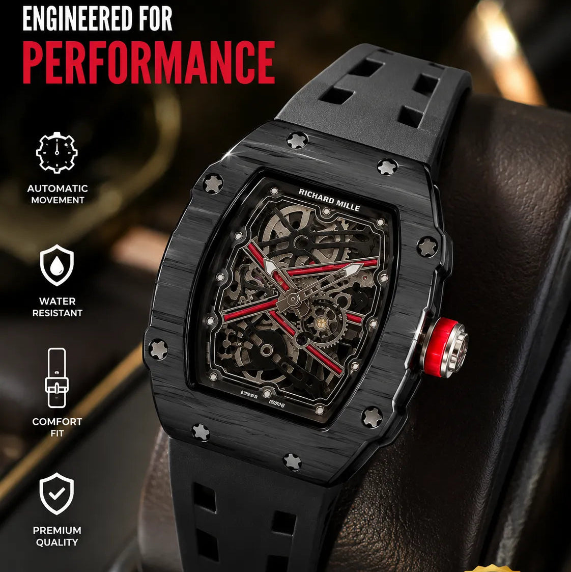 Executive Skeleton Watch | Bold Performance Design 🔥