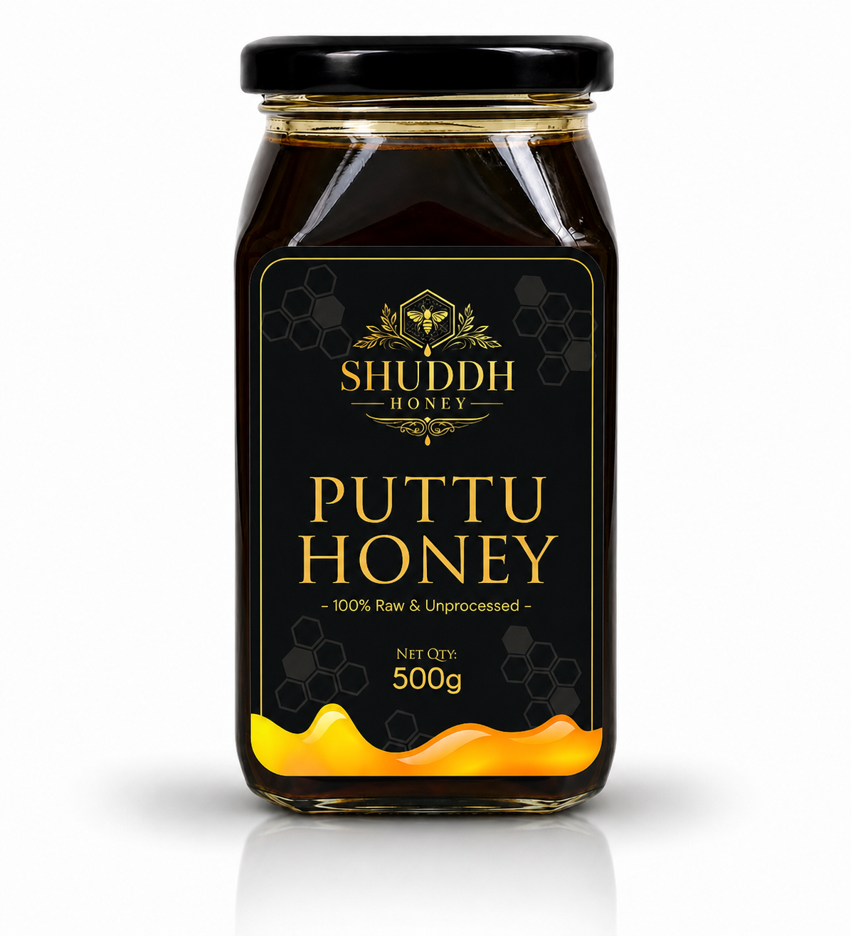 Putt Honey – 100% Pure Natural Honey | Wild Harvested & Lab Tested | 500g