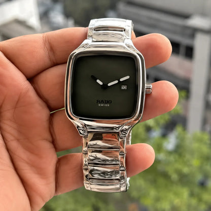 Elegant Silver Watch | Luxury Style at an Unbeatable Price