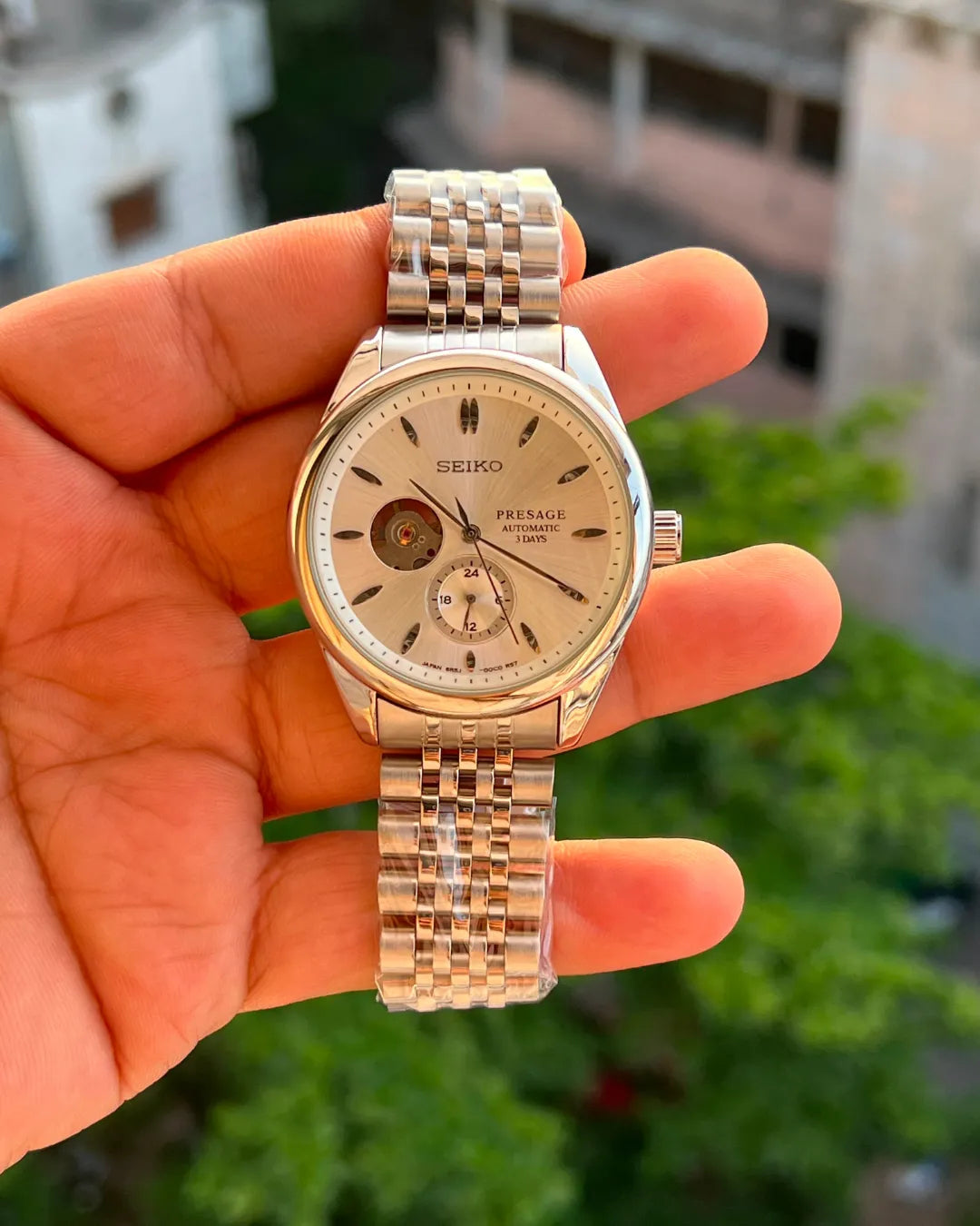 Classic Silver Watch for Men | Premium Quality