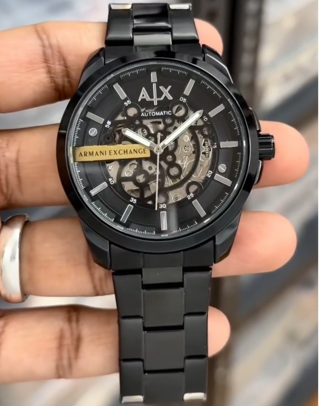 Premium Automatic Skeleton Watch for Men | Stainless Steel Luxury Timepiece