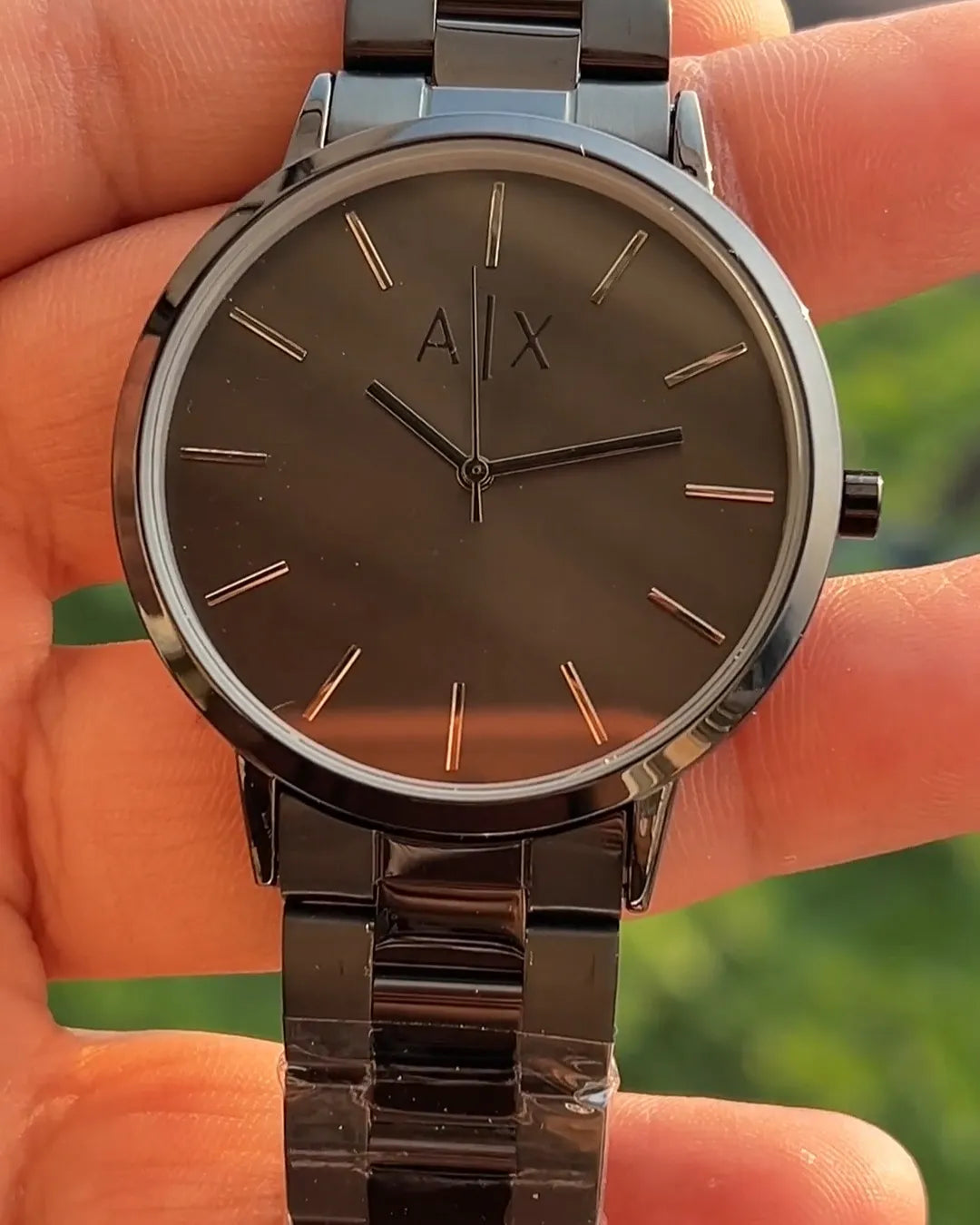 Minimalist Black Watch for Men – Premium Matte Black Edition