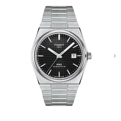 ⌚ Elite Steel Watch | Black Dial Edition