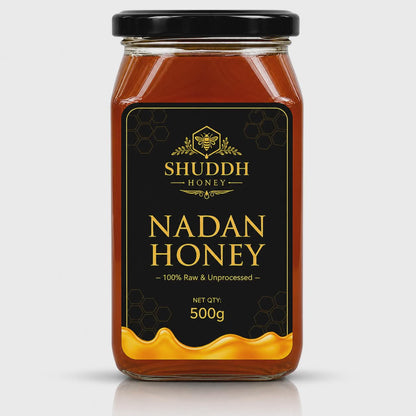 Nadan Honey – 100% Pure Kerala Wild Honey | Natural & Lab Tested - 500g