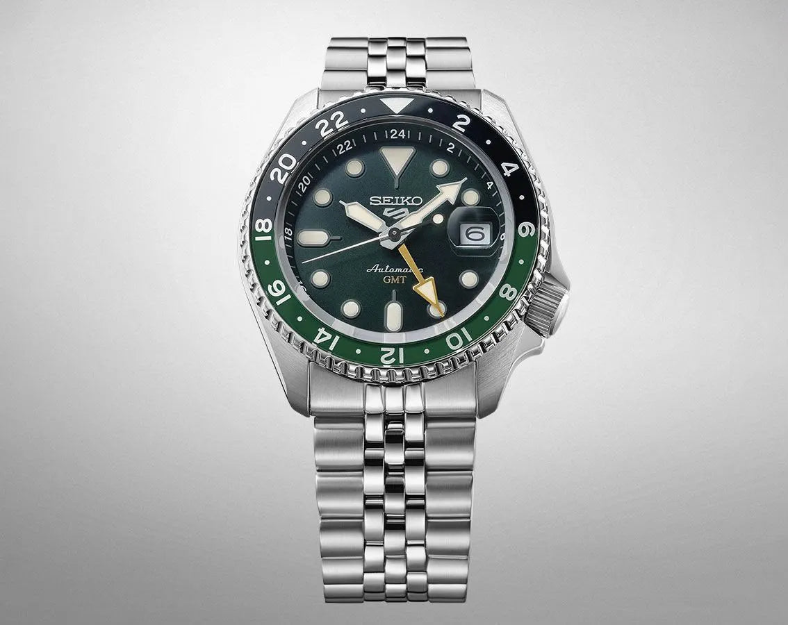 GMT Watch for Men – Luxury Travel Timepiece