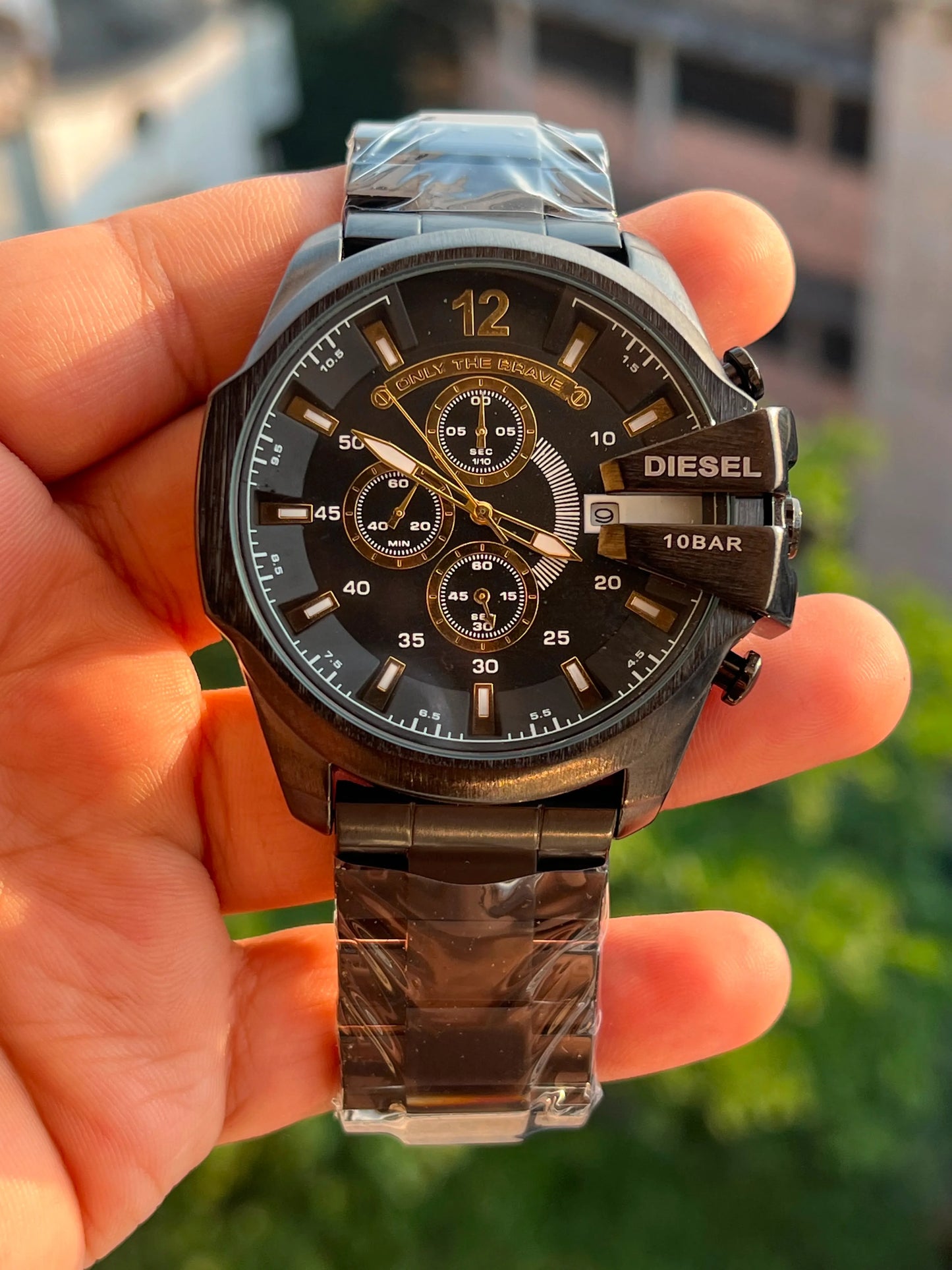 Premium Designer Chronograph Style Analog Watch for Men | Stainless Steel Strap | Luxury Look