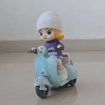 Motor Tide Flow Scooter Rider Toy with Light & Music (3+)