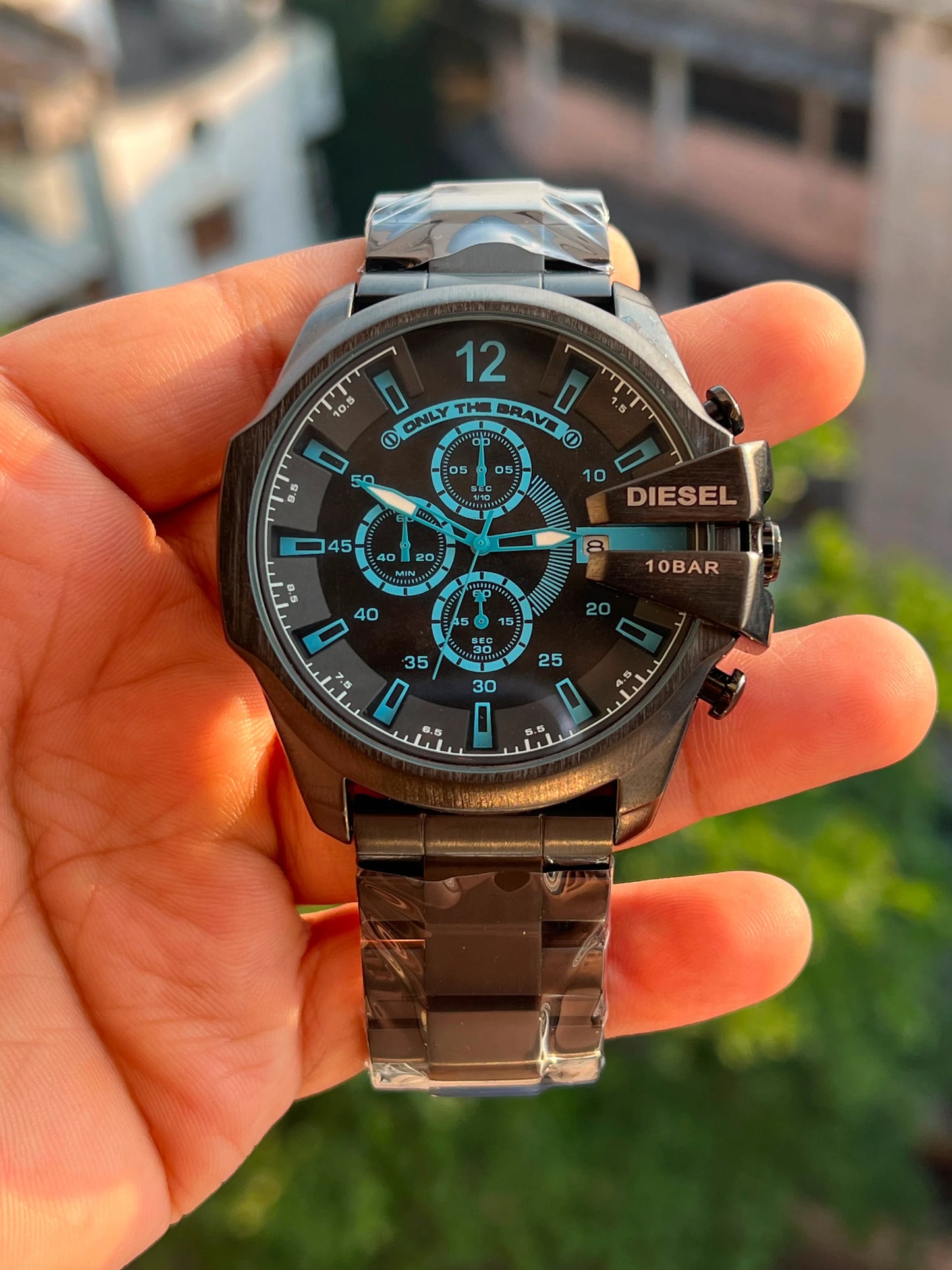 Premium Designer Chronograph Style Analog Watch for Men | Stainless Steel Strap | Luxury Look